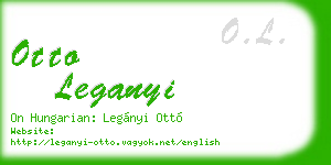 otto leganyi business card